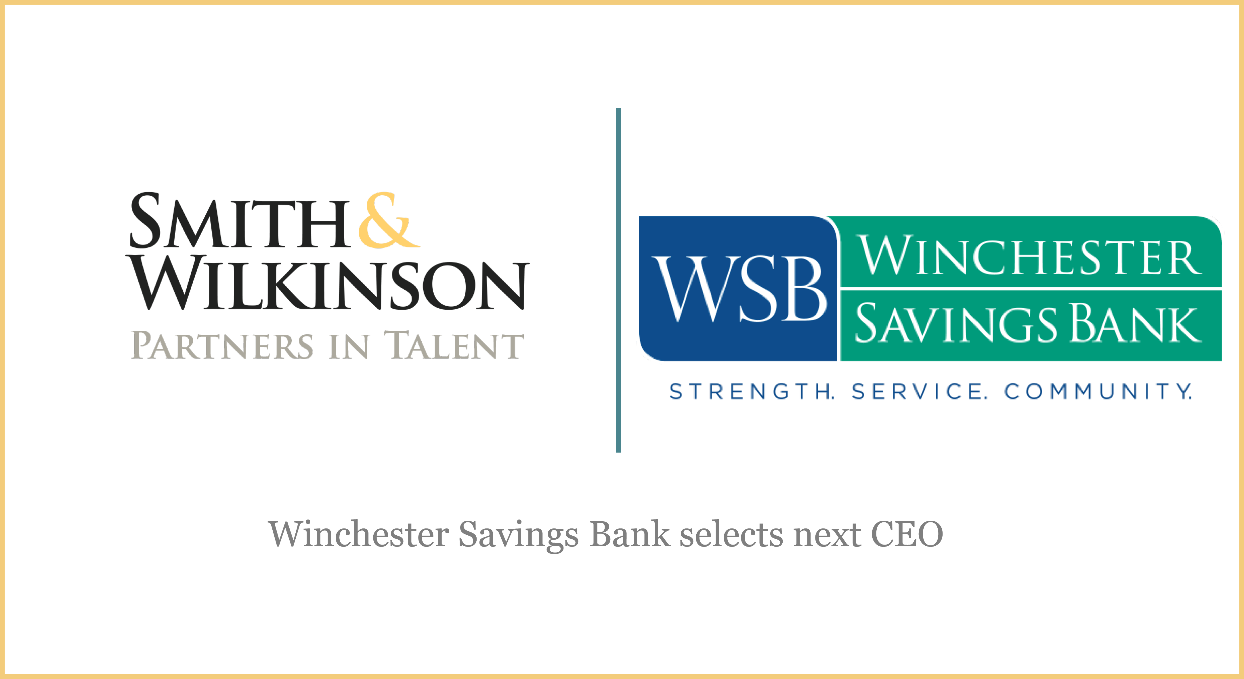 smith & wilkinson co-brand logo with winchester savings bank